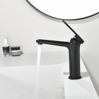 Смеситель для раковины Black&White Gravity 7109MB чёрный матовый